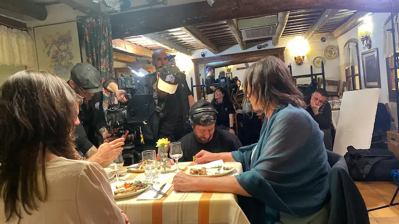 Rodaje Restaurante El Ramo